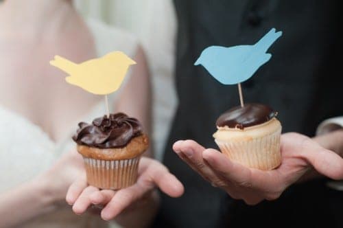 Wedding Cupcake Toppers