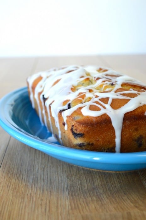 Lemon Blueberry Yogurt Loaf | The First Year