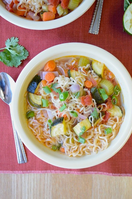 Ramen Vegetable Soup | The First Year
