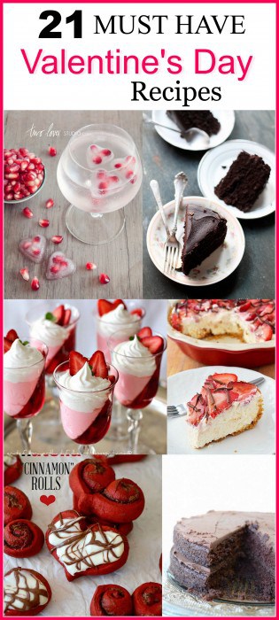 21 Must Have Valentine's Day Recipes