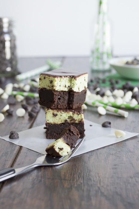 Mint Chip Mousse Brownies