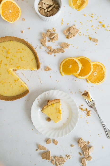 Orange Cream Pie | thefirstyearblog.com
