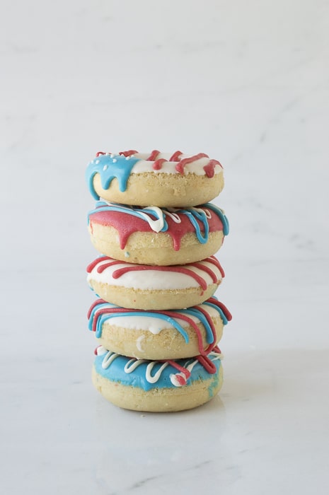 American Flag Donuts | thefirstyearblog.com