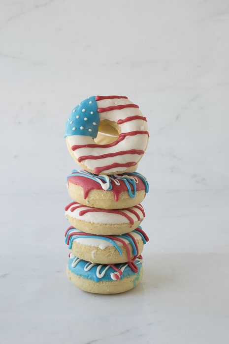 American Flag Donuts | thefirstyearblog.com