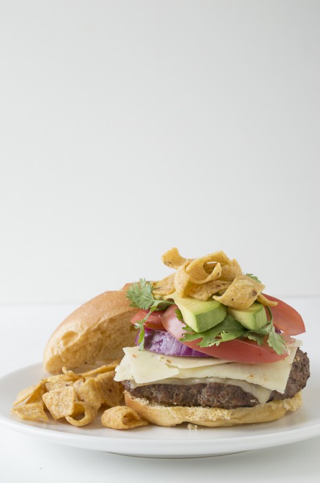 Southwestern Frito Burger | thefirstyearblog.com