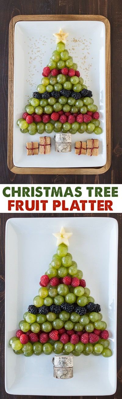 christmas fruit tray