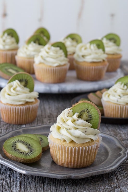 Kiwi Cupcakes