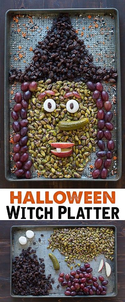 This Halloween Witch Platter is easy to make and completely edible!! Perfect for a Halloween party! 
