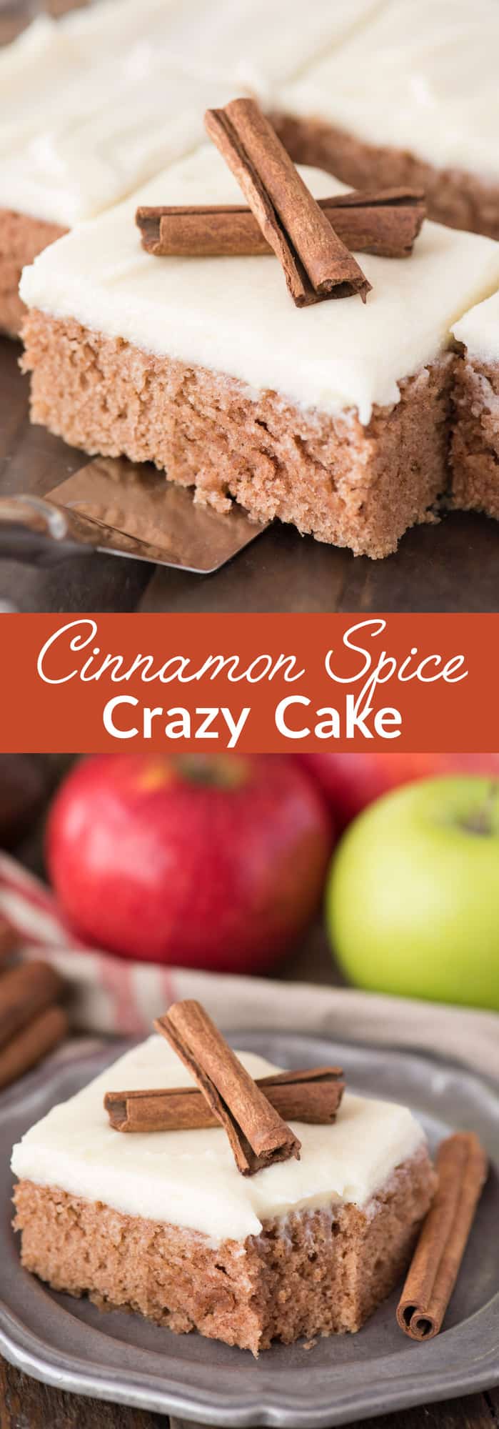 cinnamon spice crazy cake