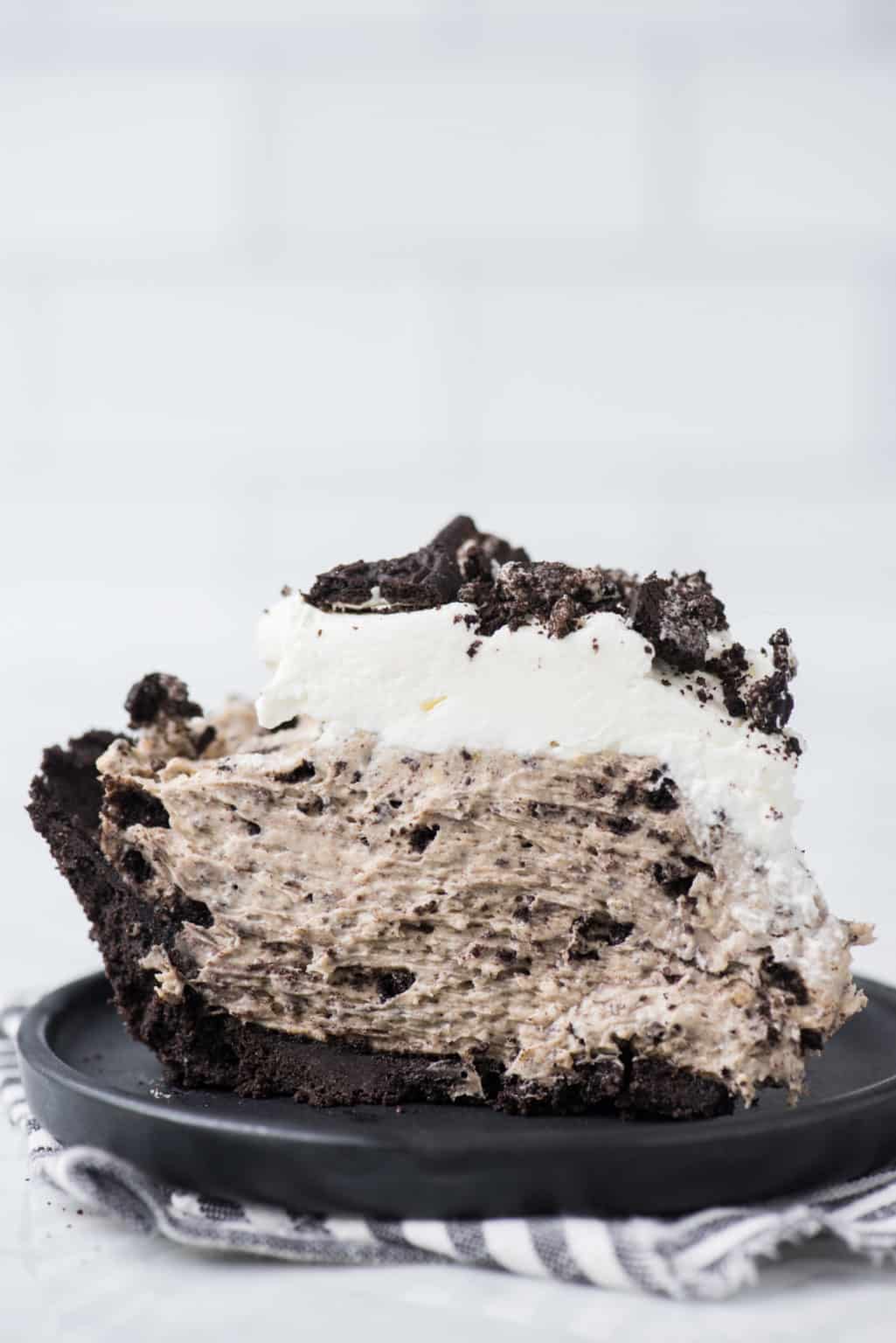 Oreo Pudding Pie No Bake Pie Recipe