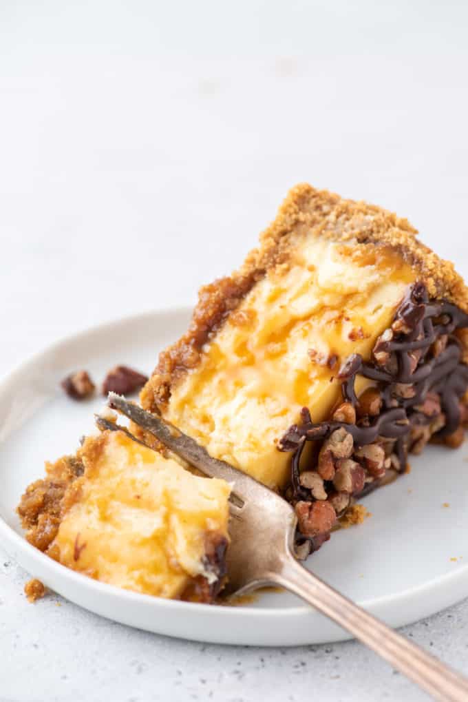 The Best Turtle Cheesecake Recipe The First Year