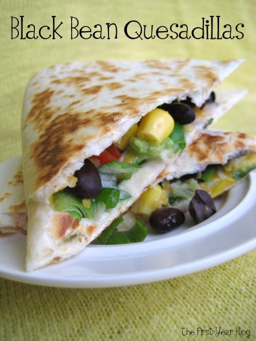 Black Bean Quesadillas