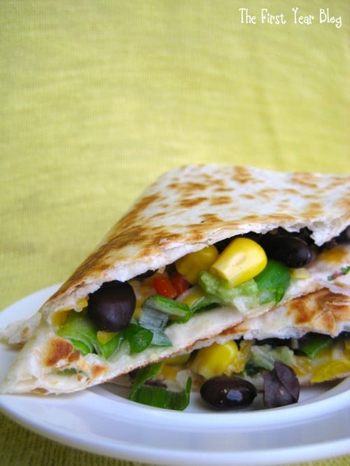 Black Bean Quesadillas