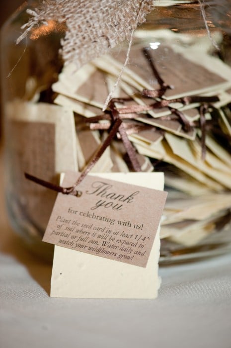 Rustic Wedding Guest Favor