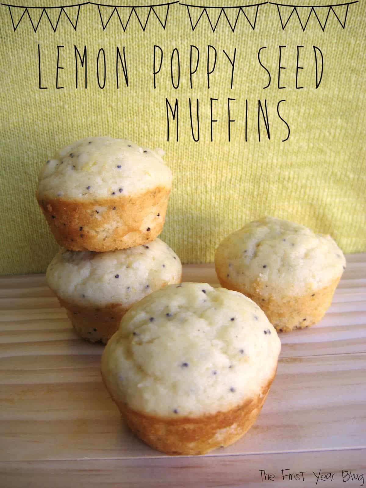 Zitronenmuffins Mit Mohn Lemon Poppy Seed Muffins — Rezepte Suchen