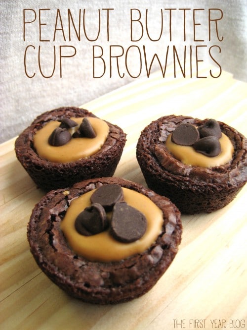 Peanut Butter Cup Brownies