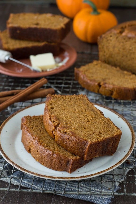 Mini Pumpkin Cream Cheese Bread - Just a Taste