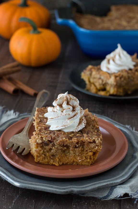 pumpkin dump cake recipe