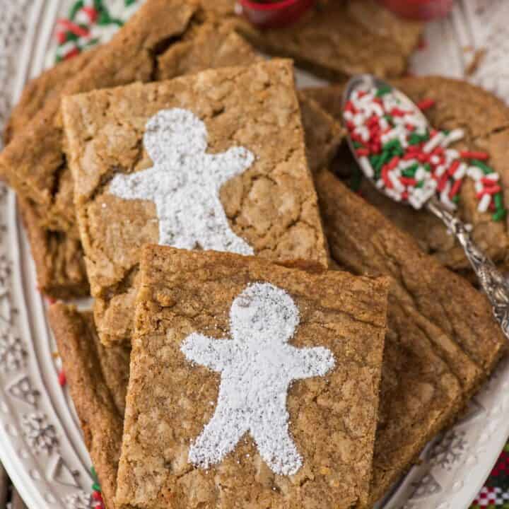 Gingerbread Brownies