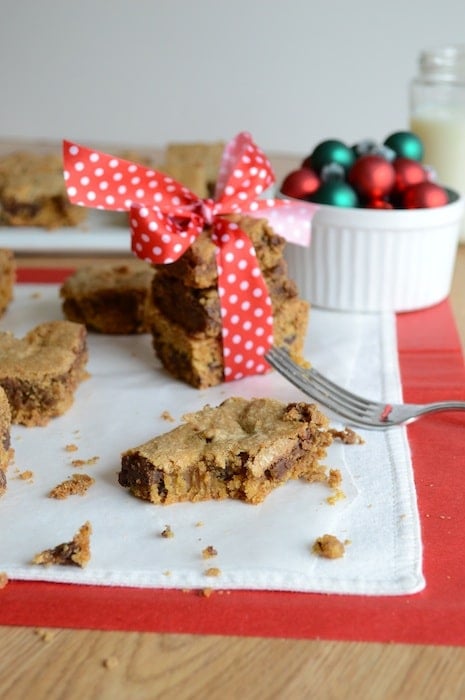Gingerbread Chocolate Chip Bars