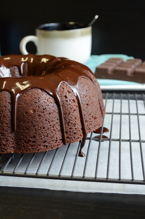 Hot Chocolate Bundt Cake | The First Year