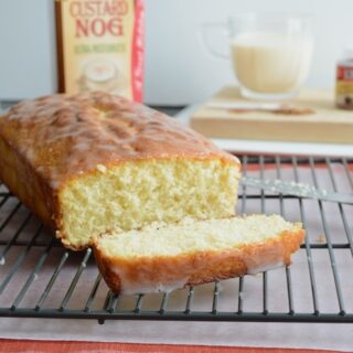 Whipped Eggnog Loaf Cake