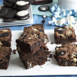Oreo Cookies & Cream Brownies
