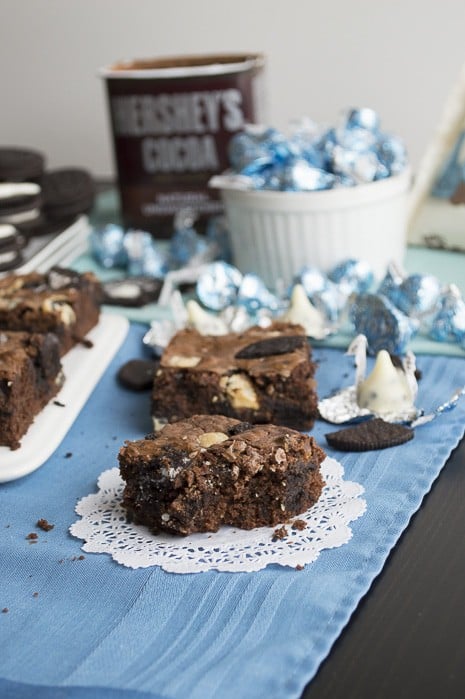 Oreo Cookies & Cream Brownies