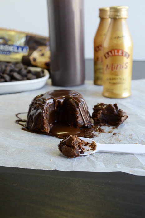 Baileys Dark Chocolate Molten Lava Cake  The First Year