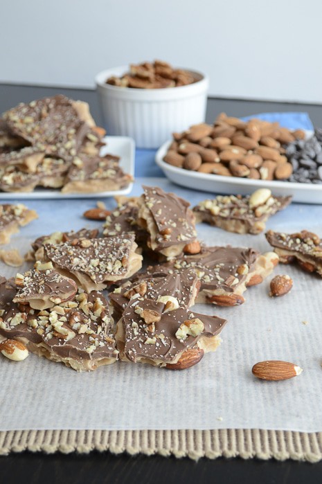 Chocolate Almond Toffee | The First Year
