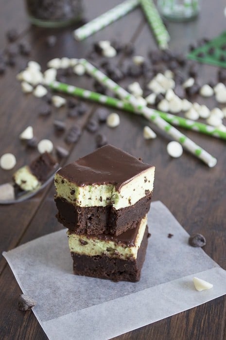 Mint Chip Mousse Brownies