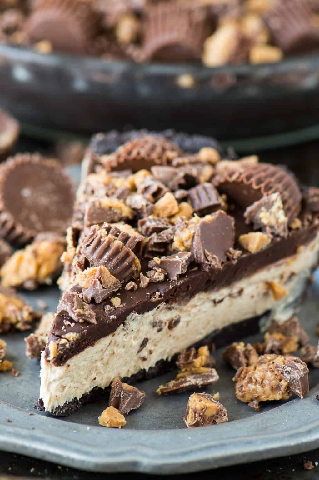 Reese peanut butter cups pie recipe The First Year