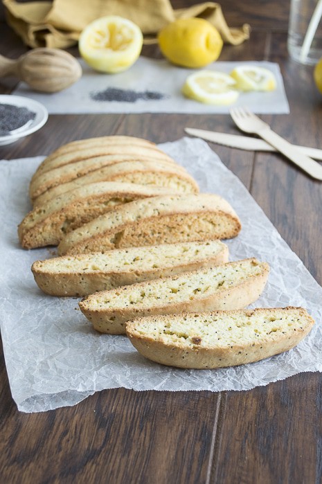 Lemon Poppy Seed Biscotti