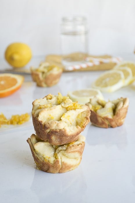 Lemon Pull Apart Sweet Rolls | thefirstyearblog.com