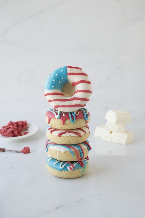 American Flag Donuts | thefirstyearblog.com