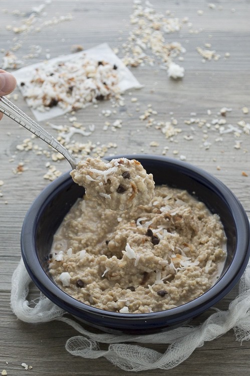 coconut chocolate chip oatmeal | The First Year