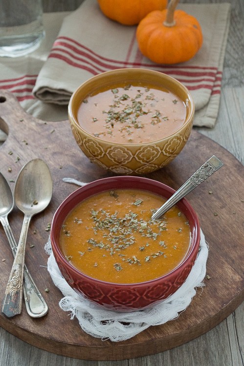 African Pumpkin and Bean Soup | The First Year