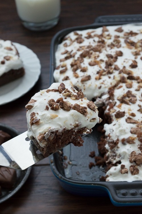 Candy Bar Cake 