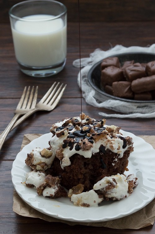 Candy Bar Cake 