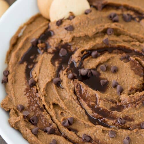 Pumpkin Chocolate Chip Hummus
