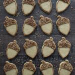 Maple flavored sugar cookies - these acorn cookies are SO adorable!