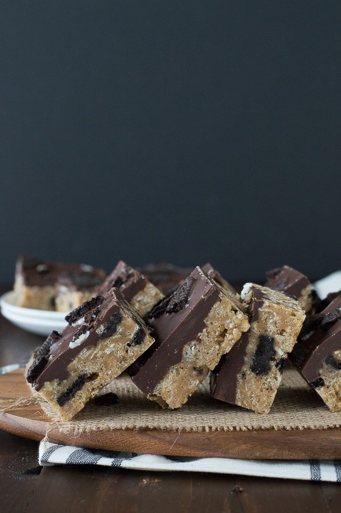 Oreo Scotcheroos - oh my gosh! If you love oreos and peanut butter, you will LOVE these!