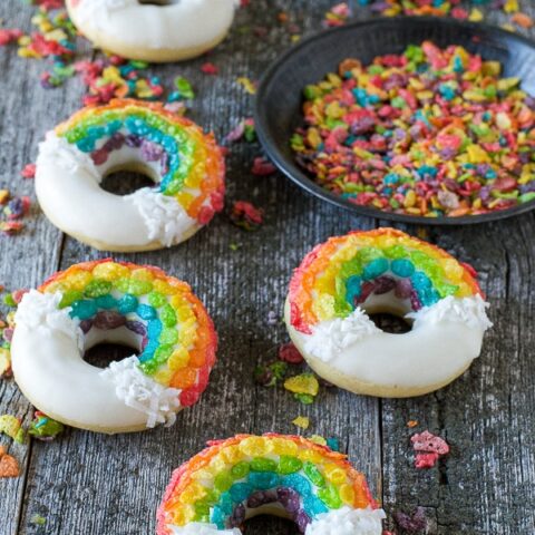 Rainbow Donuts
