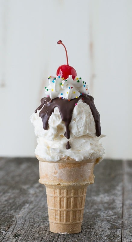 Ice Cream Cone Cupcakes 