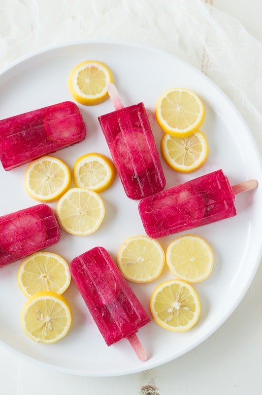 Passion Tea Lemonade Popsicles - everyone’s favorite Starbucks drink made into popsicles! 