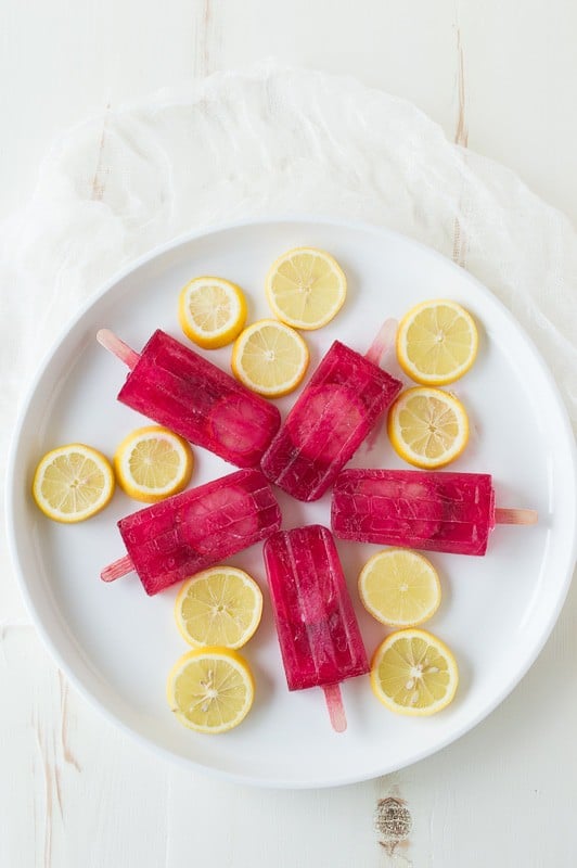 Passion Tea Lemonade Popsicles - everyone’s favorite Starbucks drink made into popsicles! 