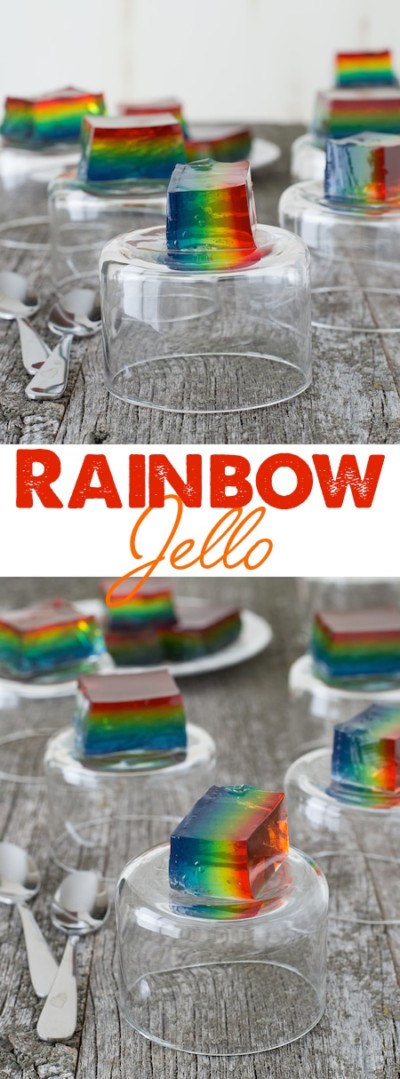 Rainbow Jello