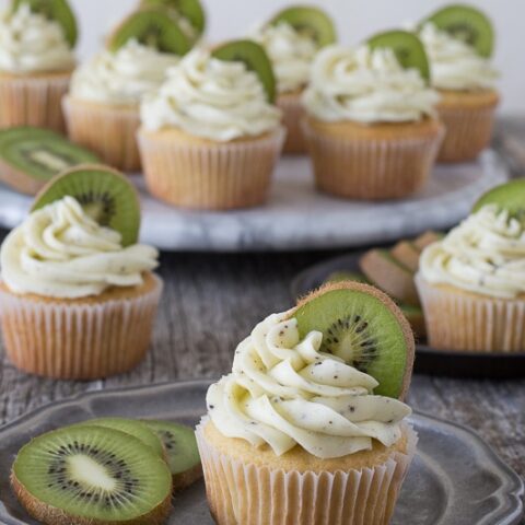 Kiwi Cupcakes
