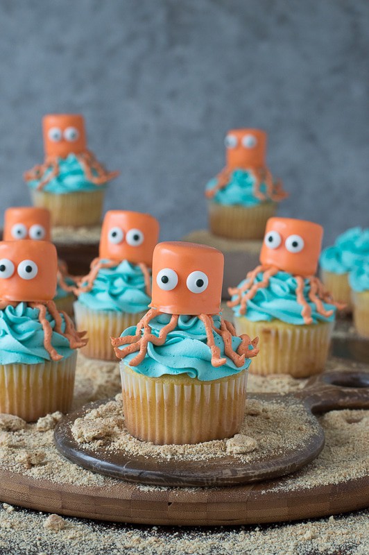 under sea cupcakes