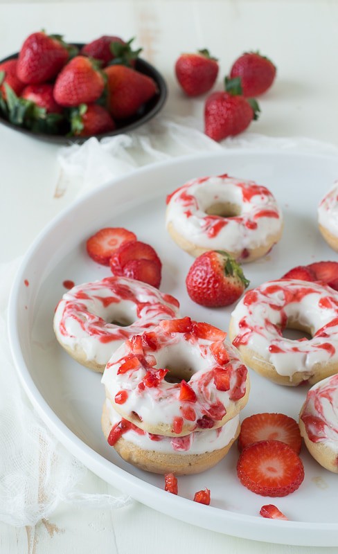 Strawberry Glazed Donuts - Stephanie's Sweet Treats